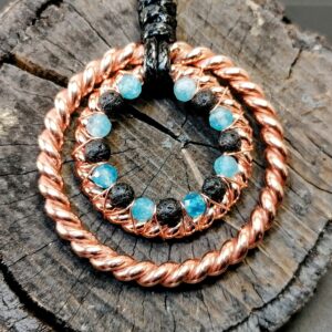 Ra-mu Cubit i STU Harmony Cubit z Lawą i Chalcedonem