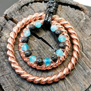 Ra-mu Cubit i STU Harmony Cubit z Lawą i Chalcedonem