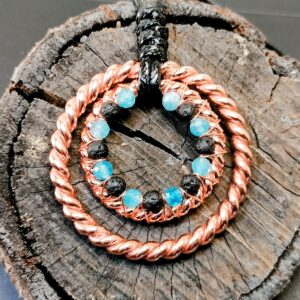 Ra-mu Cubit i STU Harmony Cubit z Lawą i Chalcedonem