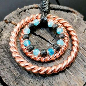 Ra-mu Cubit i STU Harmony Cubit z Lawą i Chalcedonem