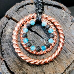 Ra-mu Cubit i STU Harmony Cubit z Lawą i Chalcedonem