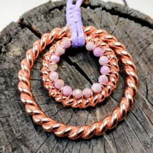 Pierścienie tensorowe 528MHz i 177MHz z fioletową Miką