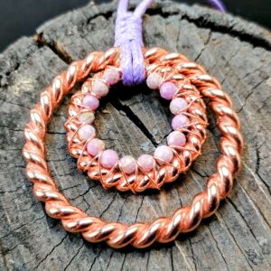 Pierścienie tensorowe 528MHz i 177MHz z fioletową Miką